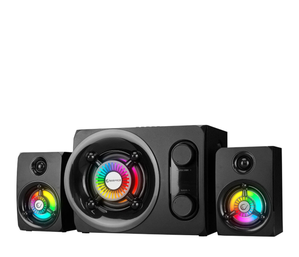 Rampage RMS-G8 Głośniki gamingowe 25 W BT, USB, SD, FM - 1500408 - zdjęcie
